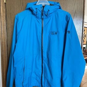 Mountain HardWear Men’s Rain Jacket Outdoor Hiking Size L